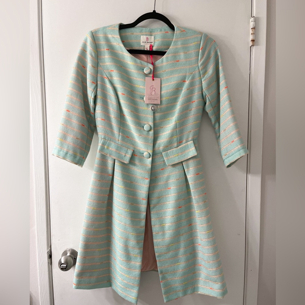 Tweed Coat by Julie Brown NYC